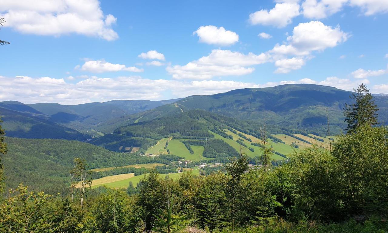 U Dvou Studni Hotel Loučná nad Desnou Bagian luar foto